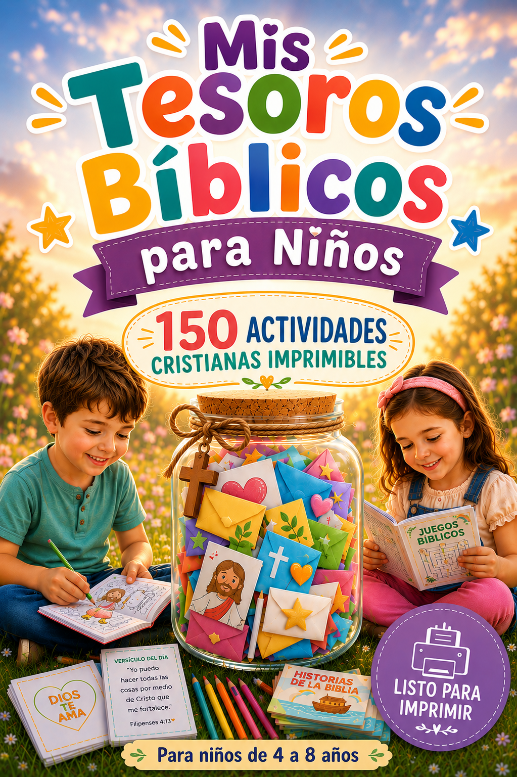 Kit Premium Biblico Infantil Imprimible + Bonos